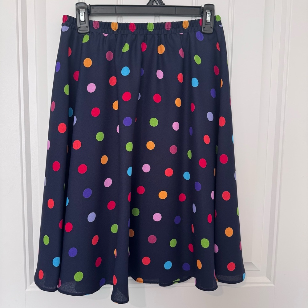 Vintage Leslie Fay midi skirt size 8P
